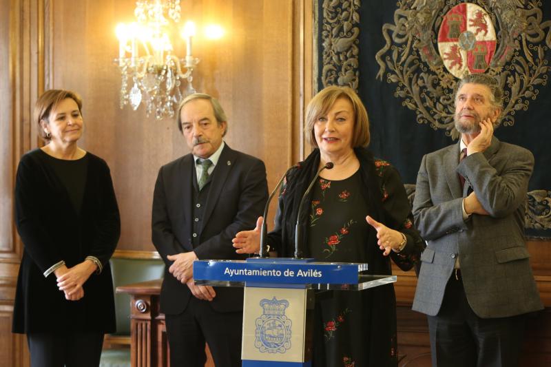 En el acto han participado Mariví Monteserín, Wenceslao López y Carmen Moriyón, así como el presidente de la FACC y los alcaldes de Illas, Corvera y Castrillón