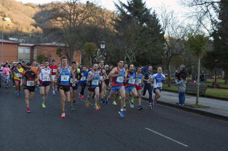 San Silvestre en Riosa, Mieres y San Martín del Rey Aurelio 2017