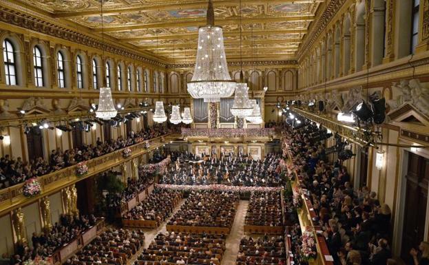 Concierto de Año Nuevo de la Filarmónica de Viena. 