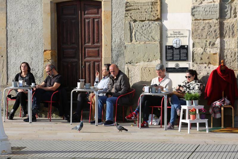 El Principado disfruta de una jornada estable con temperaturas que rondan los 20 grados 