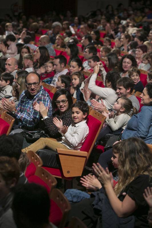 El grupo infantil Pica Pica triunfa en Gijón