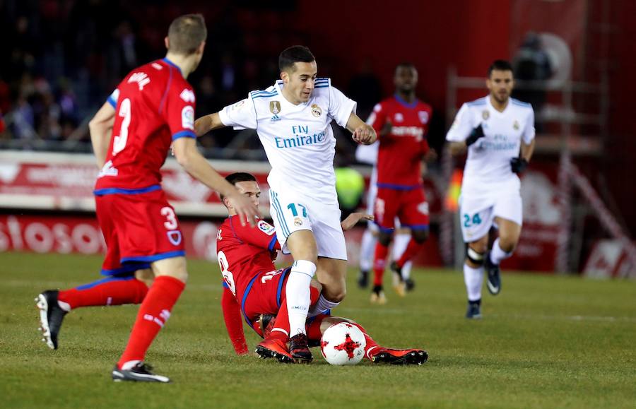 El Real Madrid venció por 0-3 al Numancia en Los Pajaritos y encarrila la eliminatoria de Copa del Rey. Así, Zinedine Zidane arranca con buen pie en el único torneo que le queda por conquistar en su palmarés.