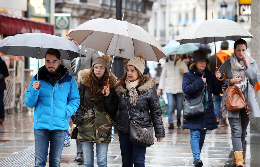 El Principado está en alerta amarilla por fenómenos costeros y nevadas