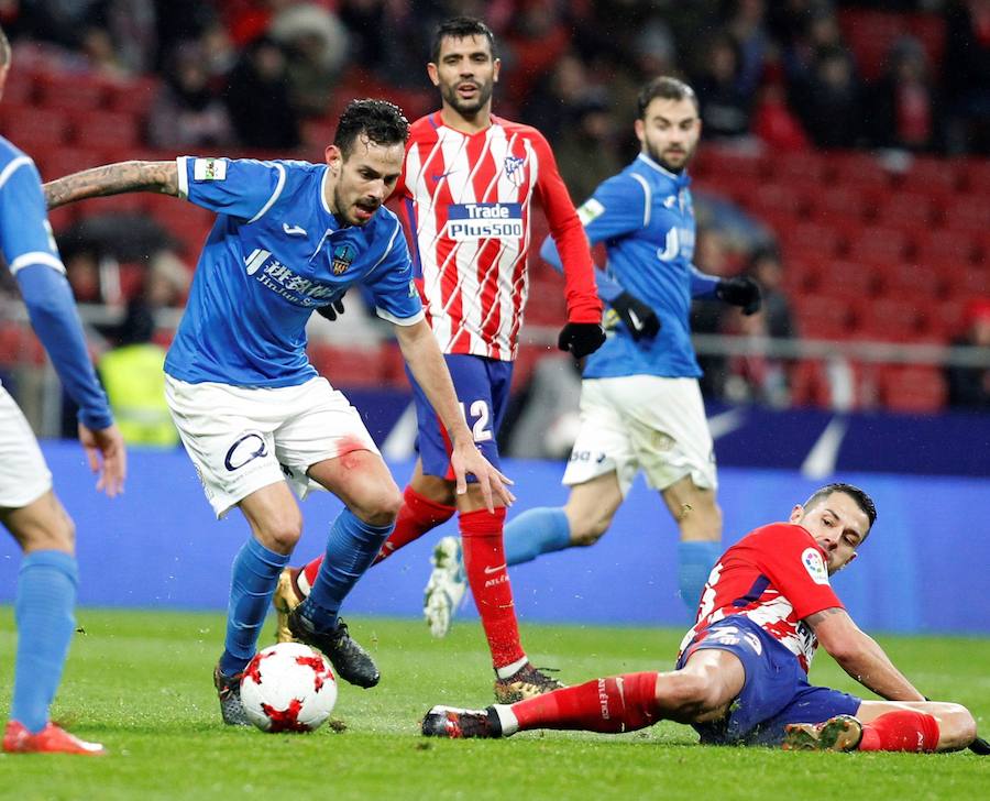 El Atlético vence al Lleida en Copa del Rey por 3-0. Carrasco, Gameiro y Vitolo, que debutó en el Wanda Metropolitano, fueron los autores de los goles. 