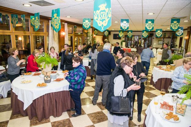 Cena de reyes de los Sanrocudos
