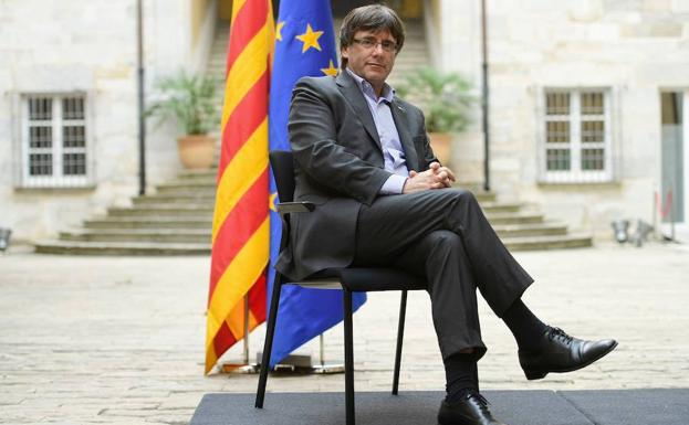 Carles Puigdemont. 