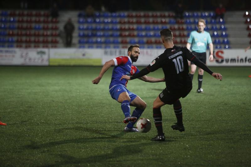 Los langreanos tienen muy difícil levantar los tres goles de desventaja en el partido de vuelta que se disputará en Cantabria