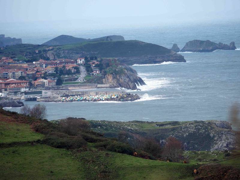 Frío, viento y olas, para un nuevo temporal