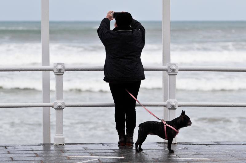 Frío, viento y olas, para un nuevo temporal