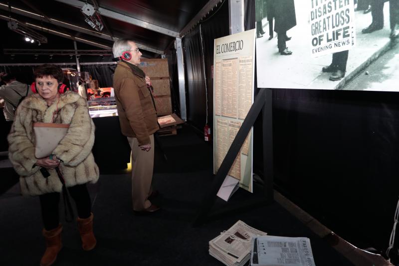 La exposición sobre el Titanic se despide de Gijón