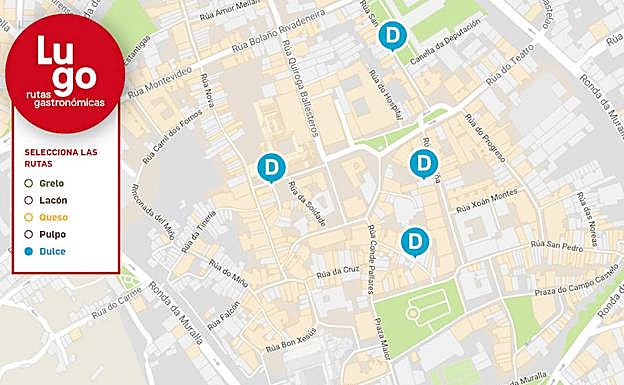 Gráfico. Ruta del Dulce.