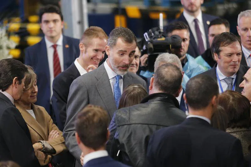 Felipe VI visita este lunes la fábrica de CAPSA en Granda (Siero)