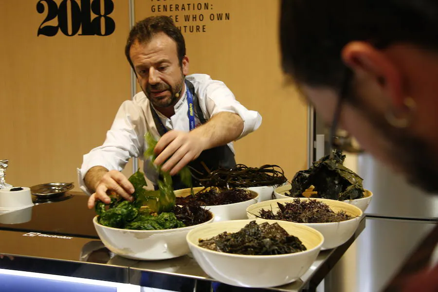 Una veintena de productos asturianos demuestran el poderío de la región en el congreso de cocina de vanguardia más importante del país 