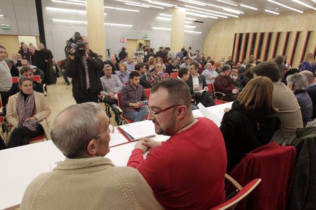 Un momento del comité autonómico de la Federación Socialista Asturiana que se celebró el pasado mes de diciembre. 