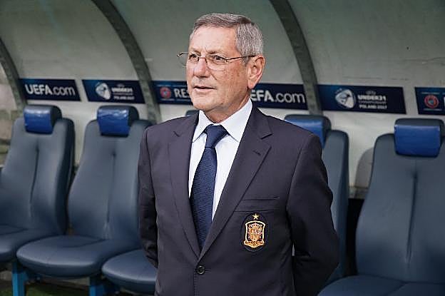 José Manuel Suárez, presidente de los árbitros asturianos. 