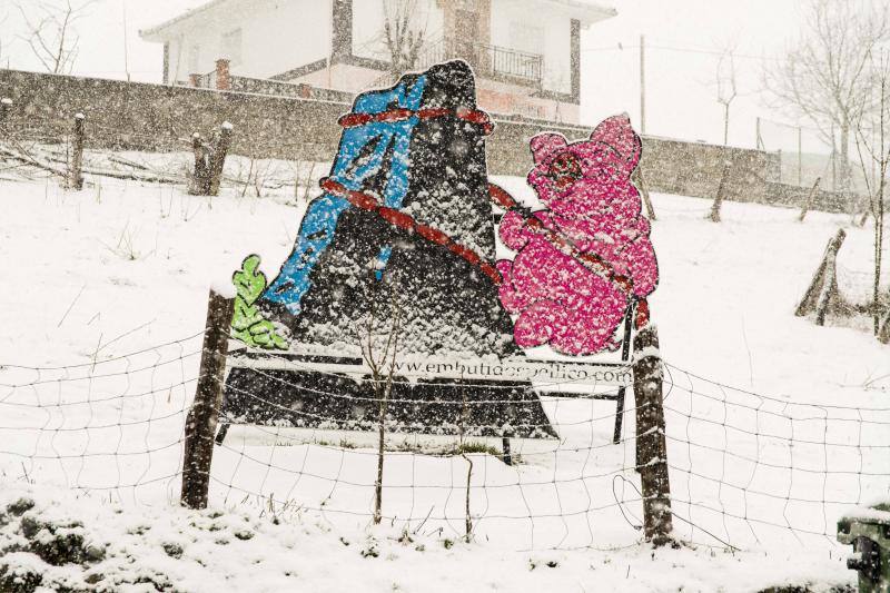 Las precipitaciones en forma de nieve llegarán a cotas de entre 400 y 600 metros