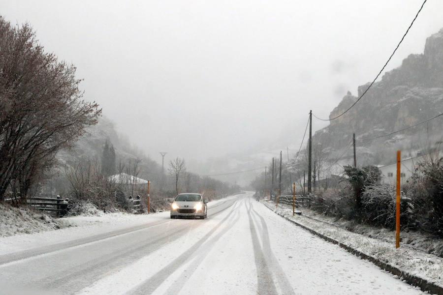 Las precipitaciones en forma de nieve llegarán a cotas de entre 400 y 600 metros