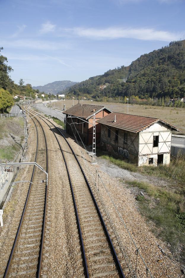 Área industrial de Reicastro, en Mieres. 