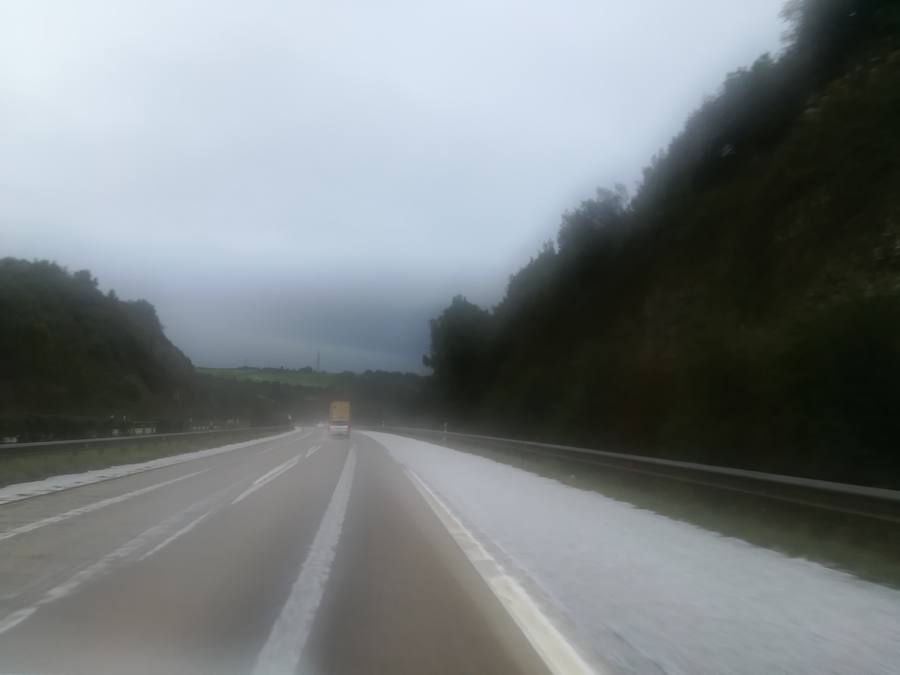 El temporal se recrudece en Asturias