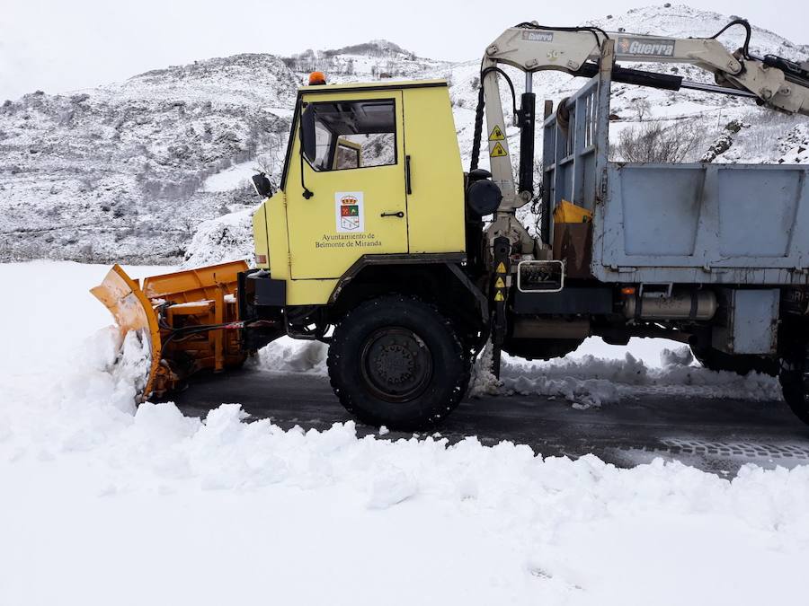 El temporal se recrudece en Asturias