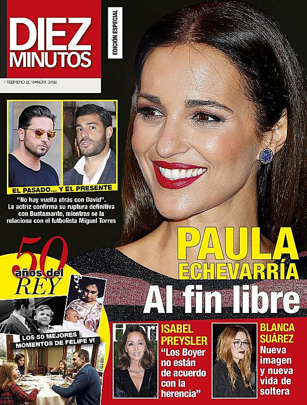 Paula Echevarría, una mujer «al fin libre»