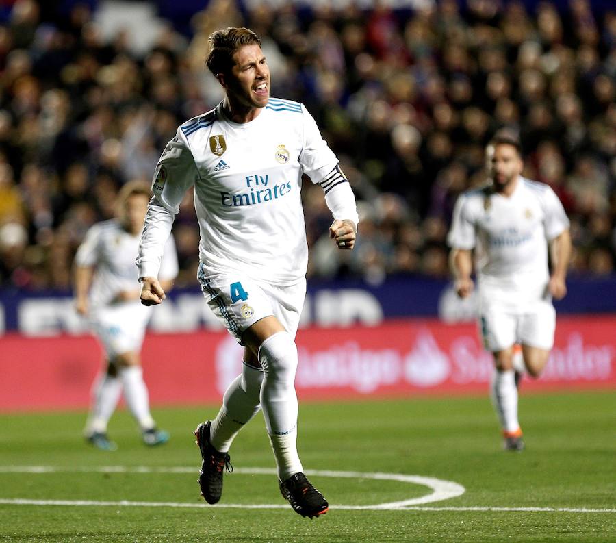 Los blancos empataron con el Levante como ya ocurrió en el Santiago Bernabéu.