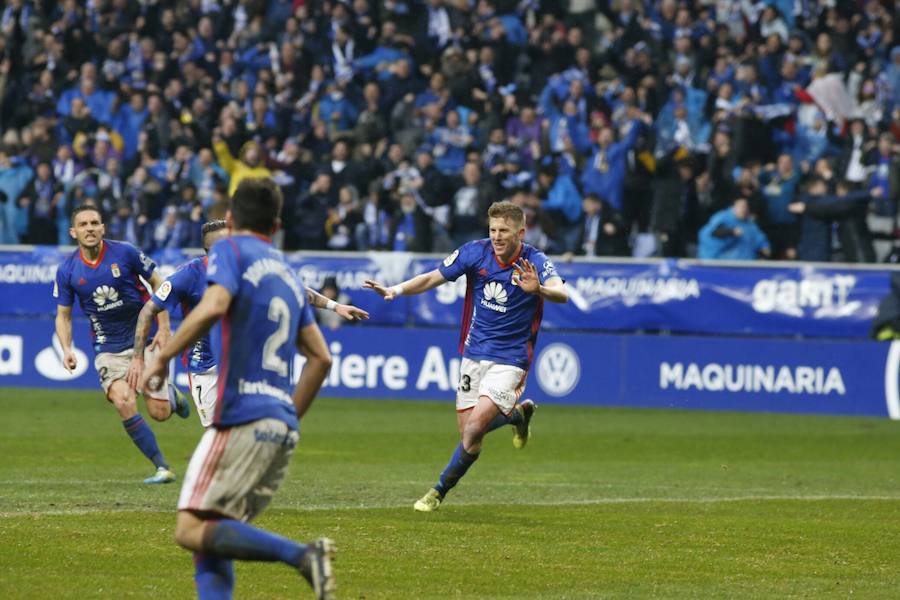 El Real Oviedo 2-1 Sporting, en imágenes