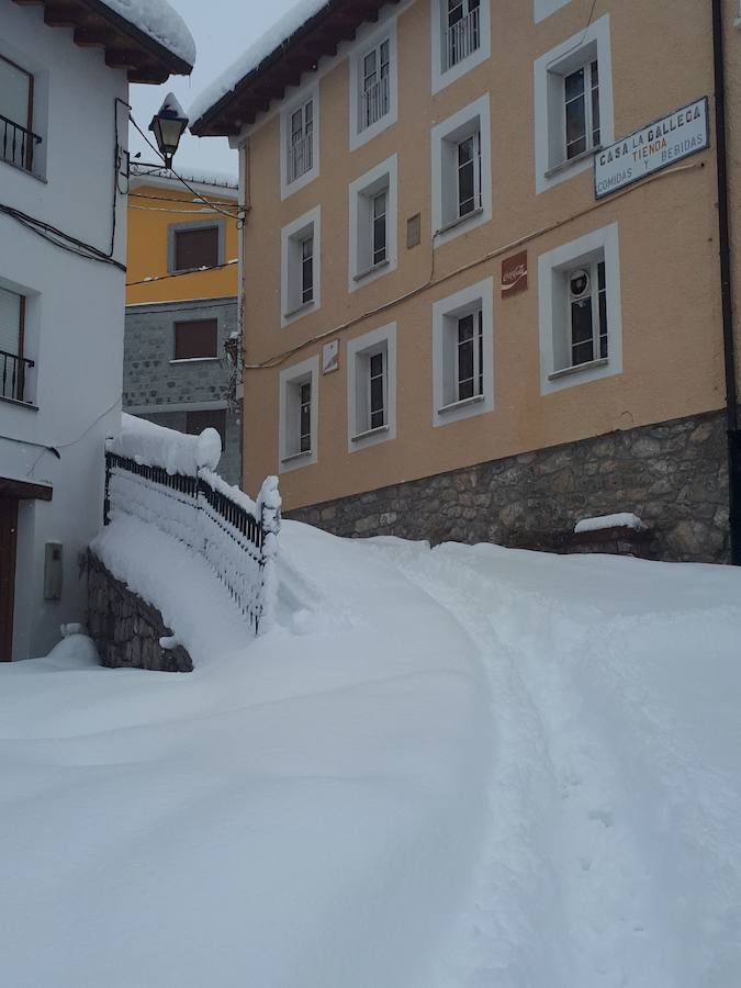Nieve, frío y lluvia en Asturias