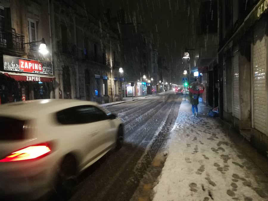 Nieve, frío y lluvia en Asturias