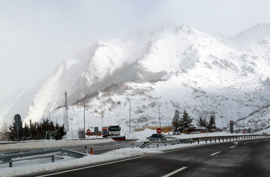 Nieve, frío y lluvia en Asturias