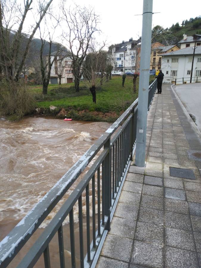 Crecidas e inundaciones por las intensas lluvias