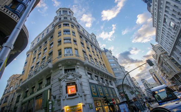 El edificio en el que el futobolista abrirá su hotel. 