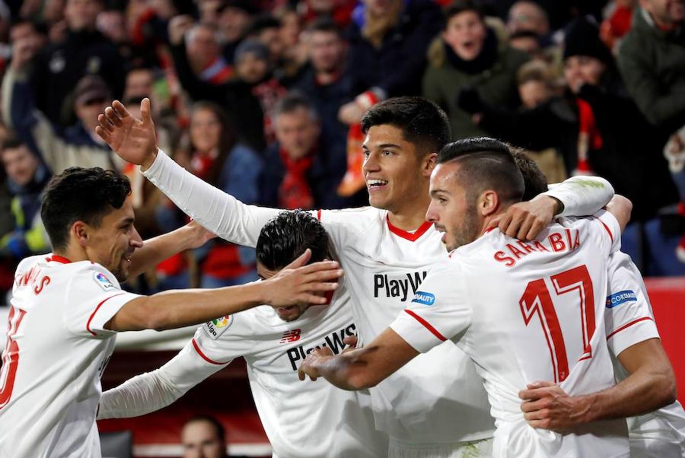 El conjunto hispalense cerró su pase a la final de la Copa del Rey derrotando por 2-0 a los pepineros.