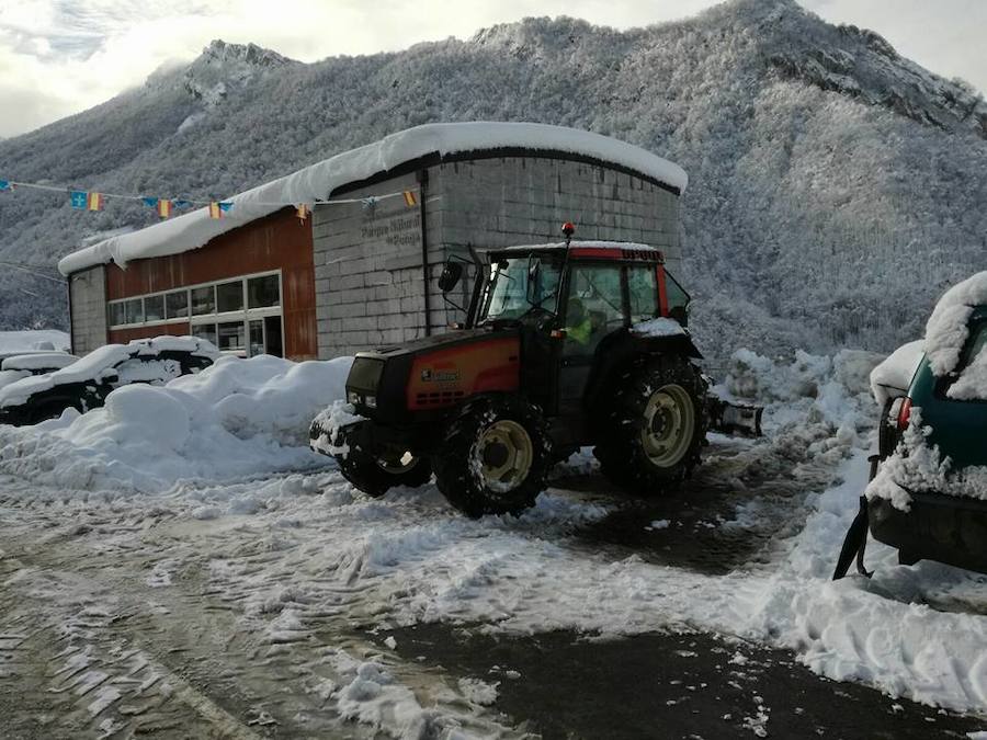 Continúa la ola de frío en Asturias