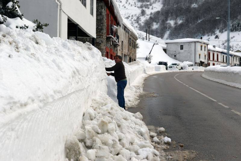 Continúa la ola de frío en Asturias