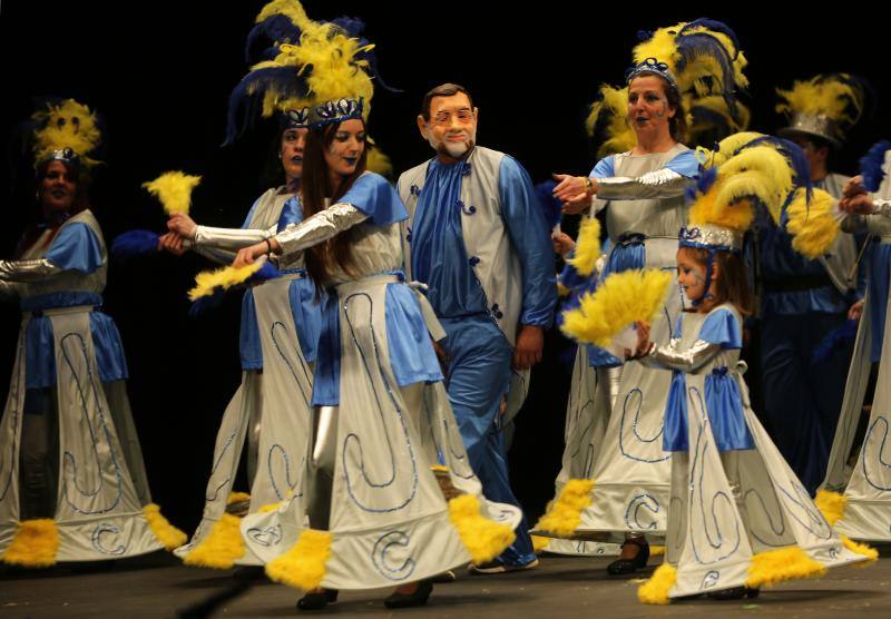 Cruzaos de Ceares, Los tardones, Folixa pa toos, Perdíos de los nervios y Los acoplaos han sido los encargados de estrenar el concurso.