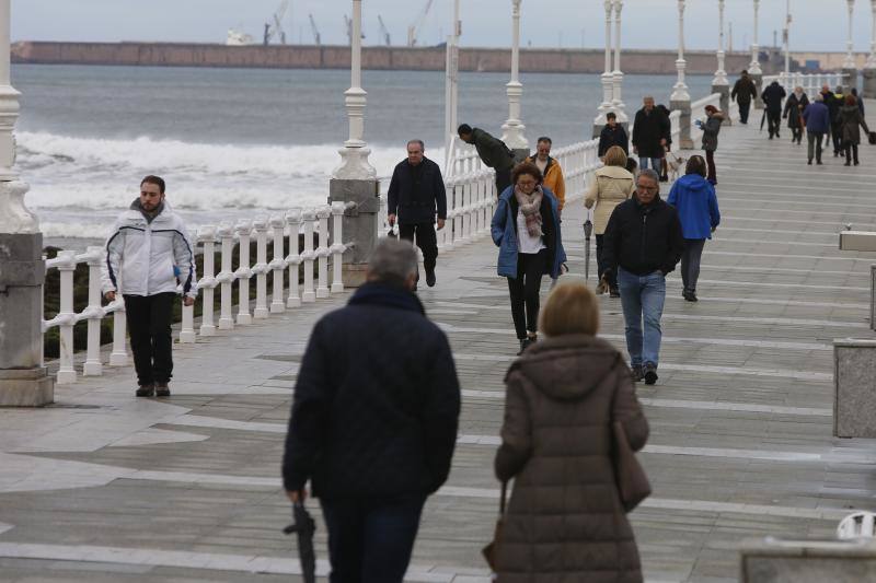 El temporal de nieve abandona la región y deja temperaturas de hasta 20 grados en la costa