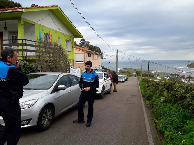 Vivienda en La Formiga, donde el hombre fue hallado muerto. 