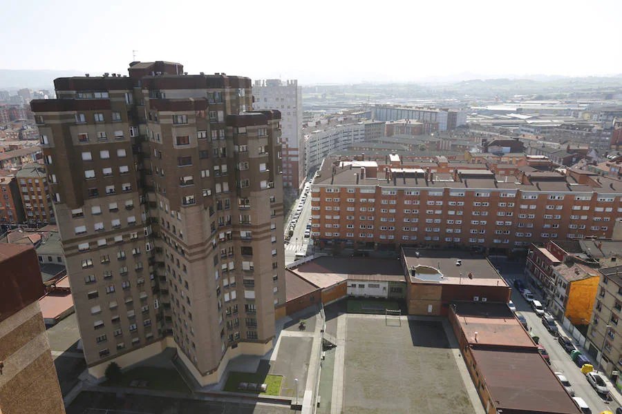 Imágenes tomadas desde los lugares más altos de la ciudad. Vista desde la Estrella.