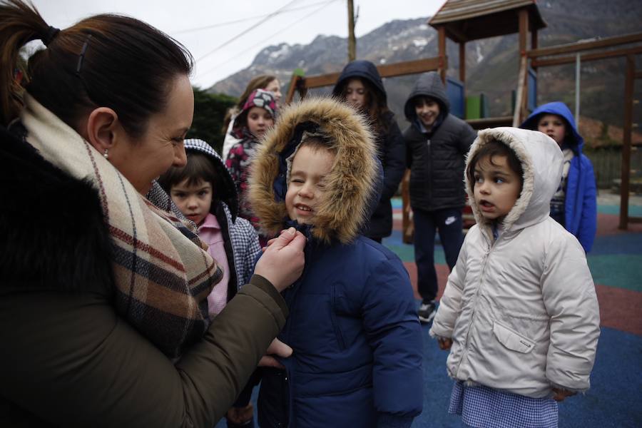 Fotos: Asturias se protege del frío siberiano