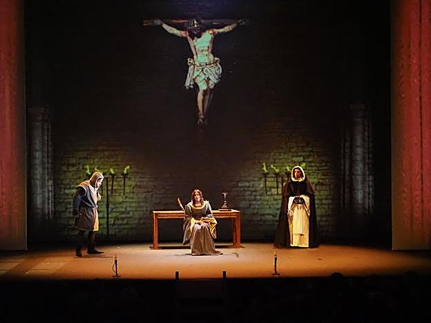 Un momento de la representación. :: E. C.