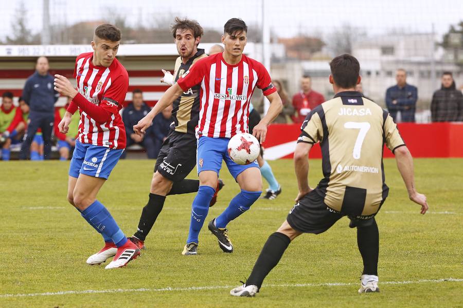 Fotos: El Sporting B 2-0 Barakaldo, en imágenes