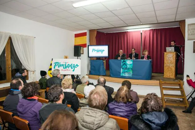 Un momento de la presentación del logotipo. 