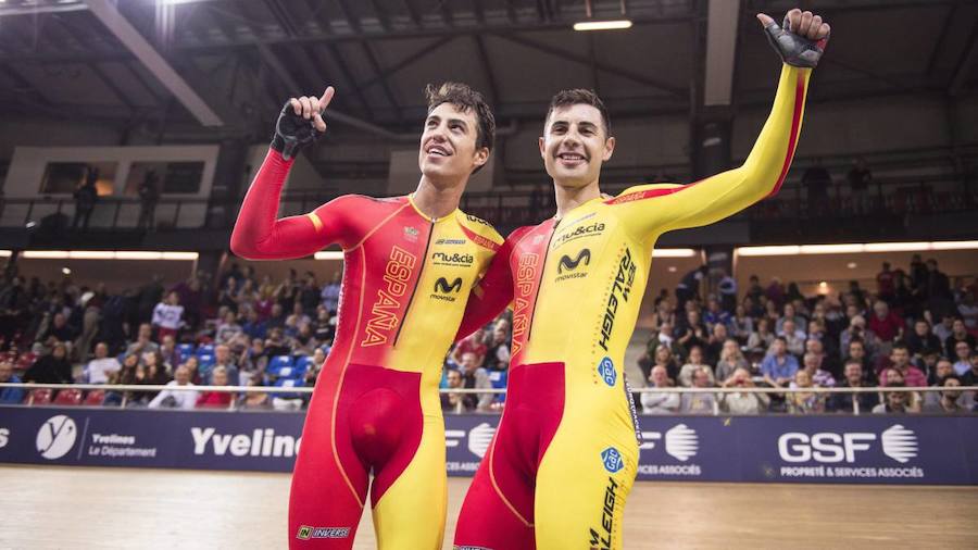 Sebastián Mora y Albert Torres, dupla española en los Mundiales de ciclismo