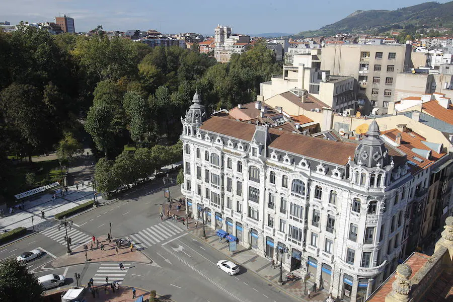 Imágenes tomadas desde los lugares más altos de la capital del Principado