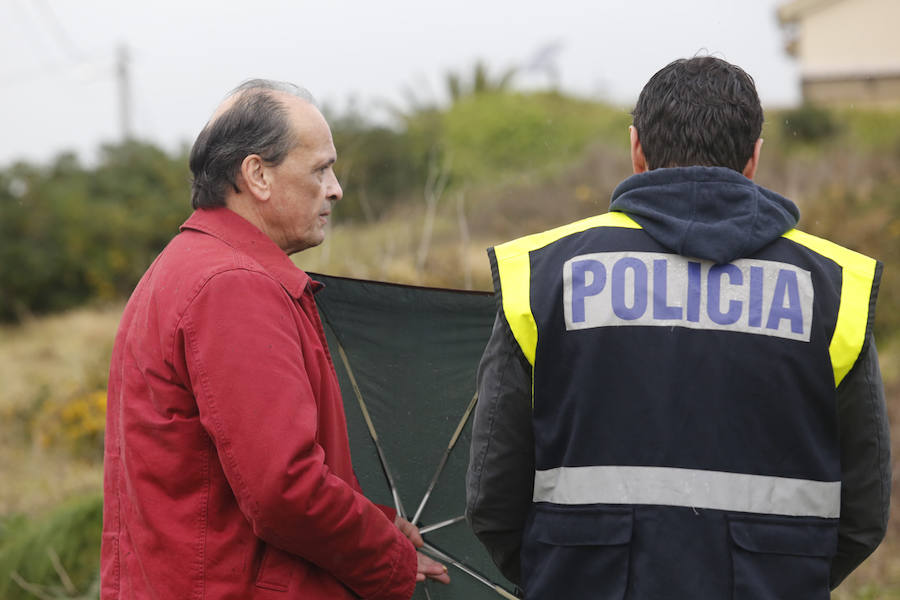 Fotos: Dispositivo de búsqueda en Gijón de Lorena Torrre, la mujer desaparecida