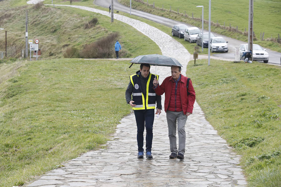 Fotos: Dispositivo de búsqueda en Gijón de Lorena Torrre, la mujer desaparecida