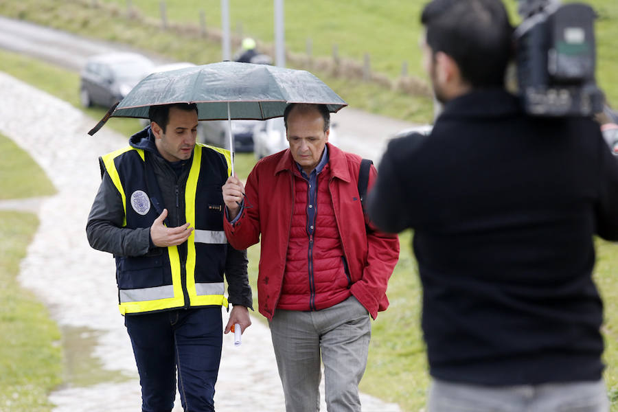 Fotos: Dispositivo de búsqueda en Gijón de Lorena Torrre, la mujer desaparecida