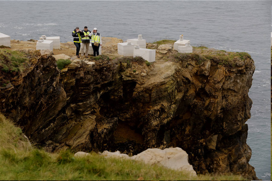 Fotos: Dispositivo de búsqueda en Gijón de Lorena Torrre, la mujer desaparecida