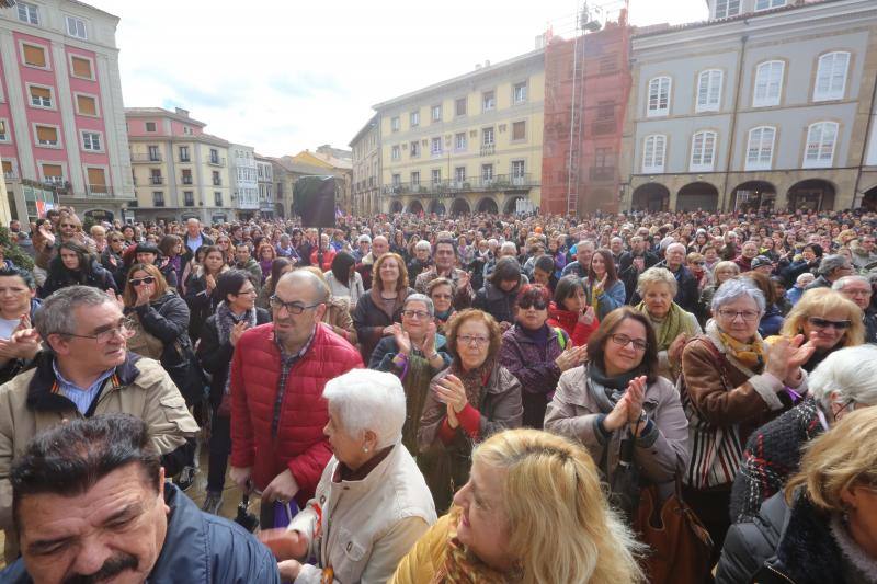 Fotos: Concentración en Avilés por el 8-M